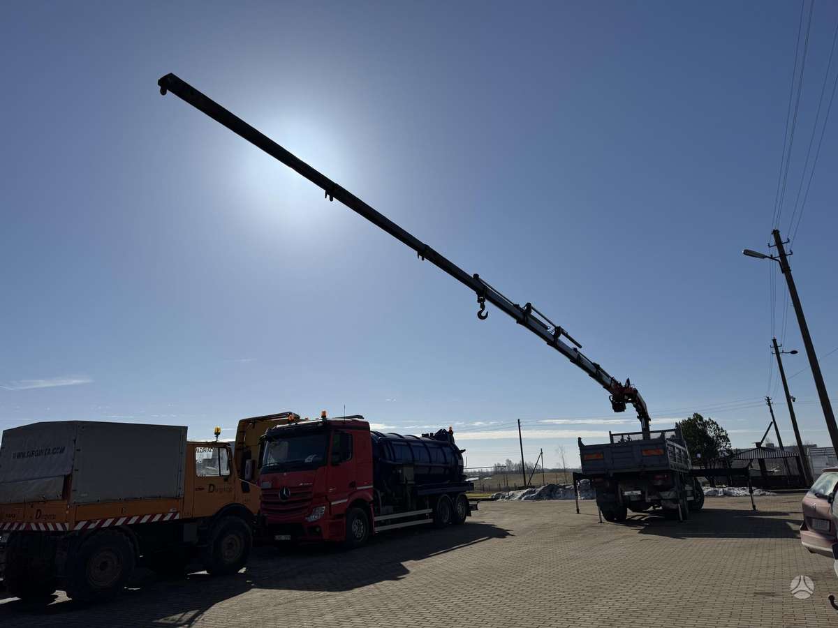 Volvo FL618 + FASSI F235XP REMOTE CONTROL, dumpers with crane
