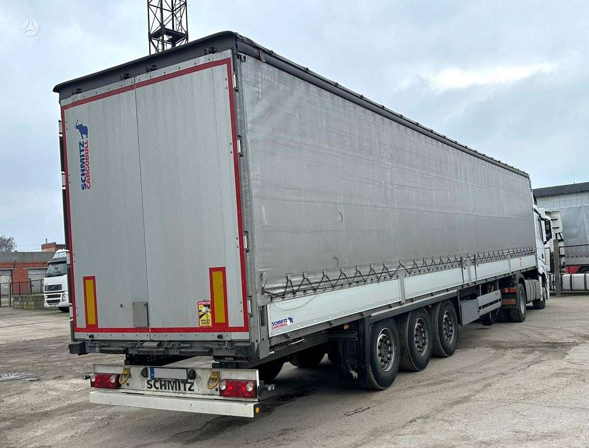 Schmitz SCS24, curtainsider with dropside
