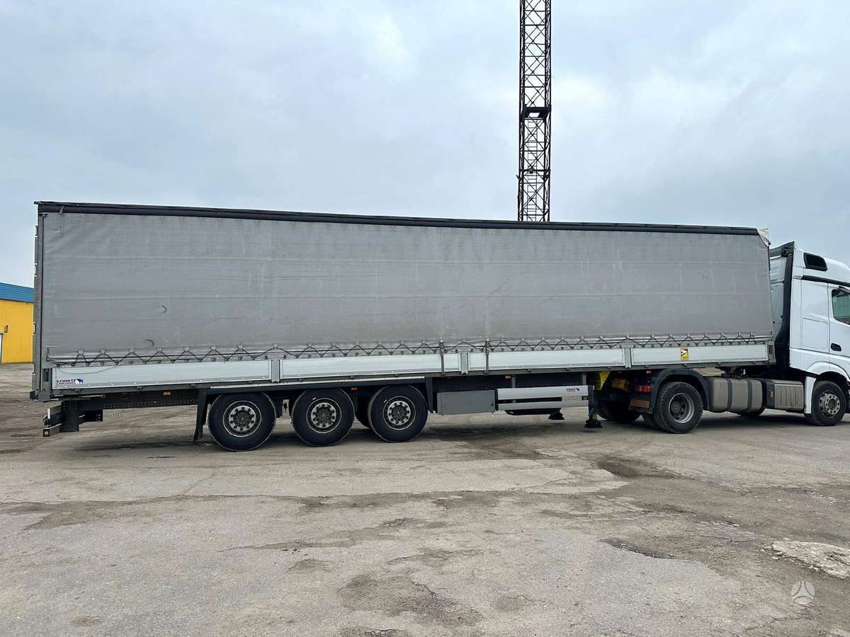 Schmitz SCS24, curtainsider with dropside