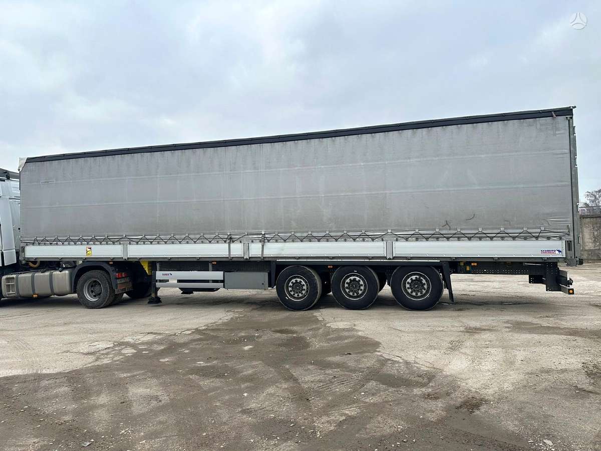 Schmitz SCS24, curtainsider with dropside