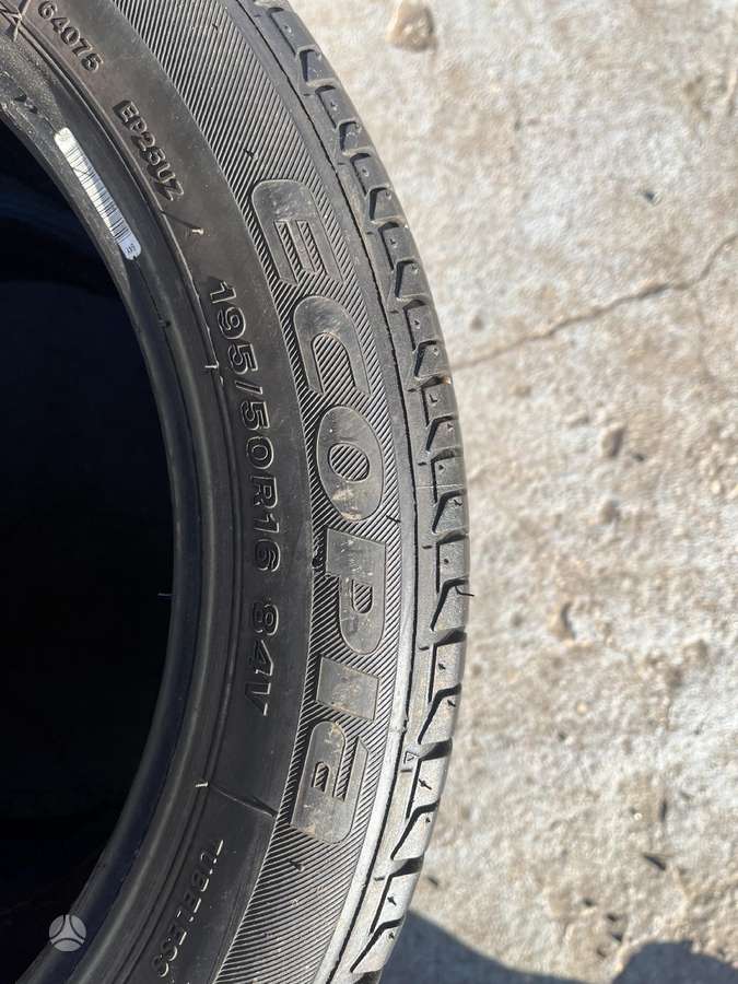 Bridgestone Ecopia, vasaras 195/50 R16