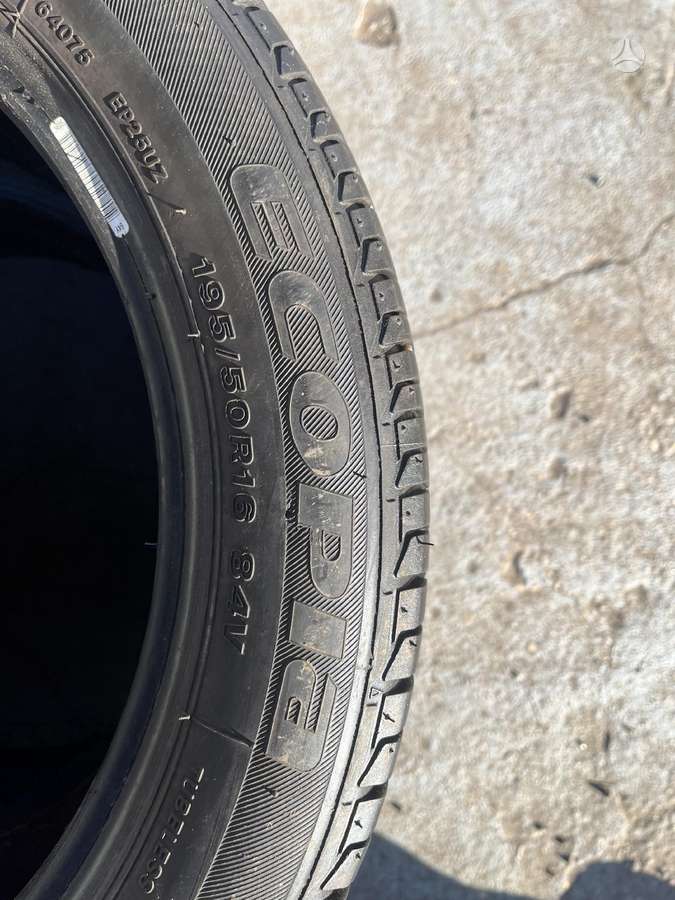 Bridgestone Ecopia, vasarinės 195/50 R16