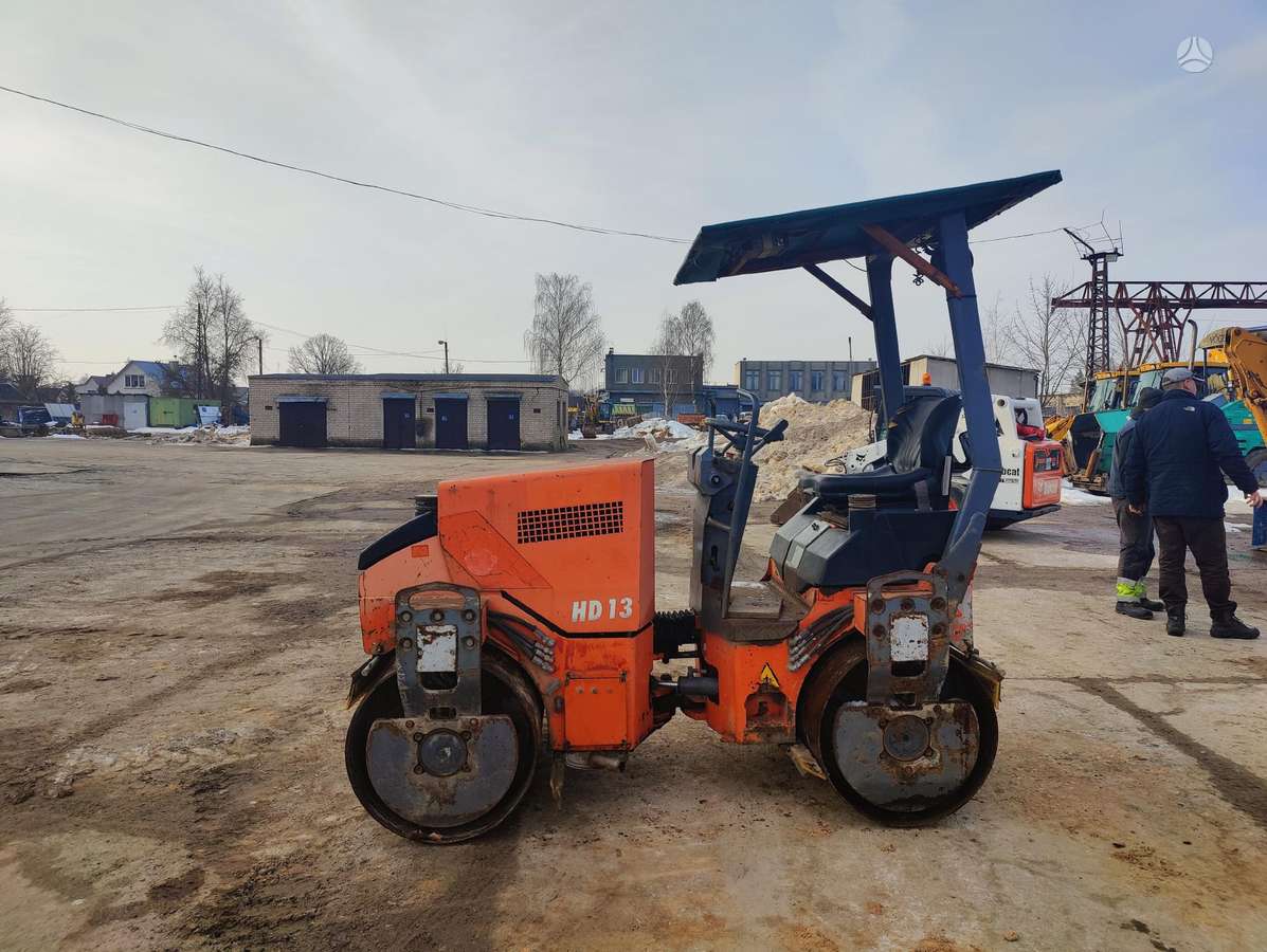 Hamm HD13, veltņi / blietes