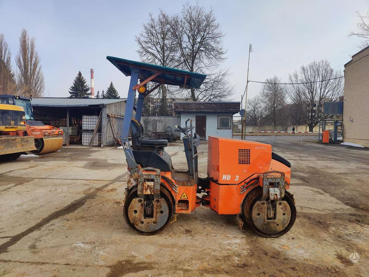 Hamm HD13, veltņi / blietes