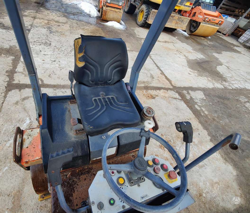 Hamm HD13, veltņi / blietes