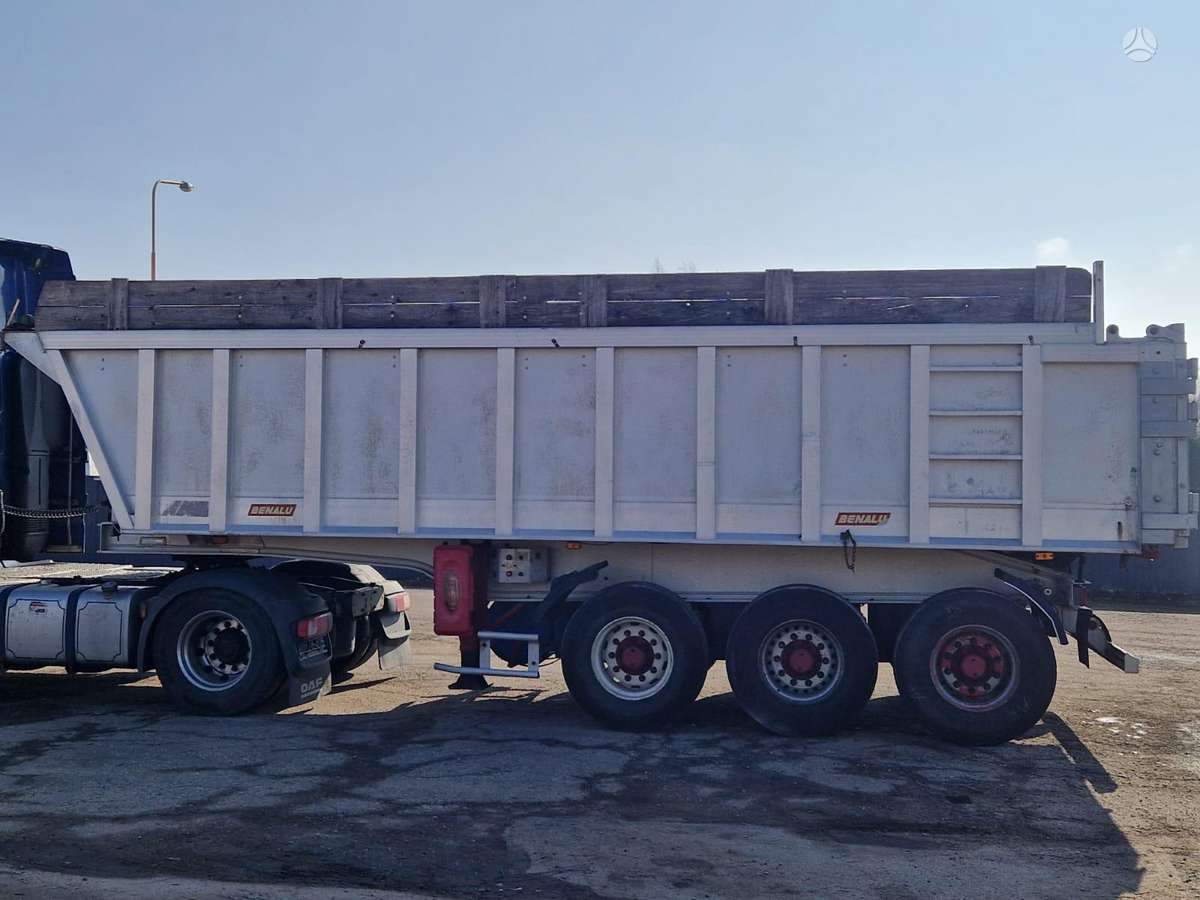 Benalu Pakeliama ašis, dumper / tipper