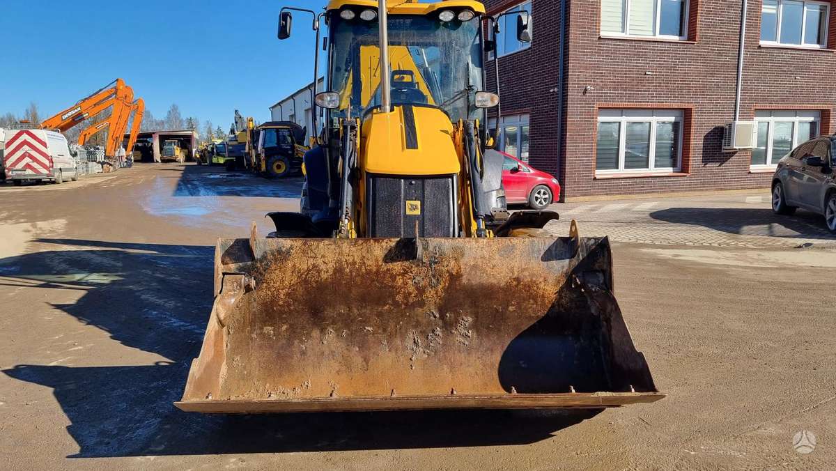 JCB 3 CX, ekskavatoriniai krautuvai