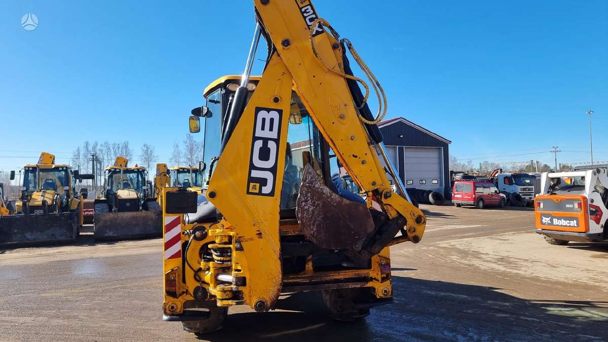 JCB 3 CX, ekskavatoriniai krautuvai
