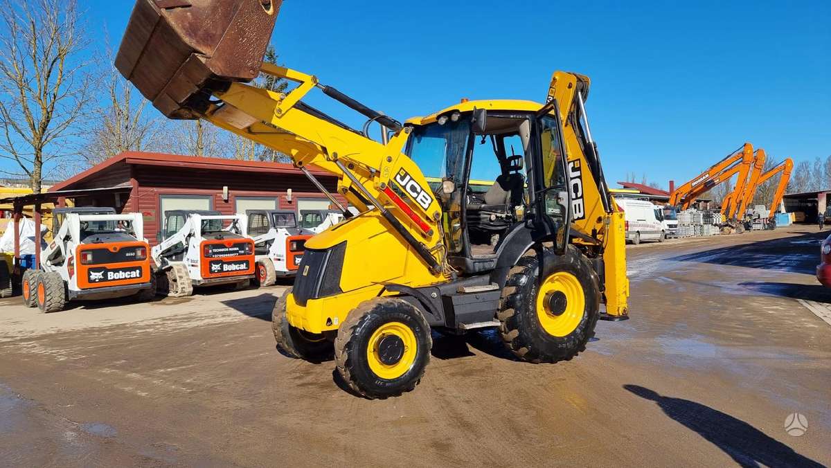 JCB 3 CX, ekskavatoriniai krautuvai
