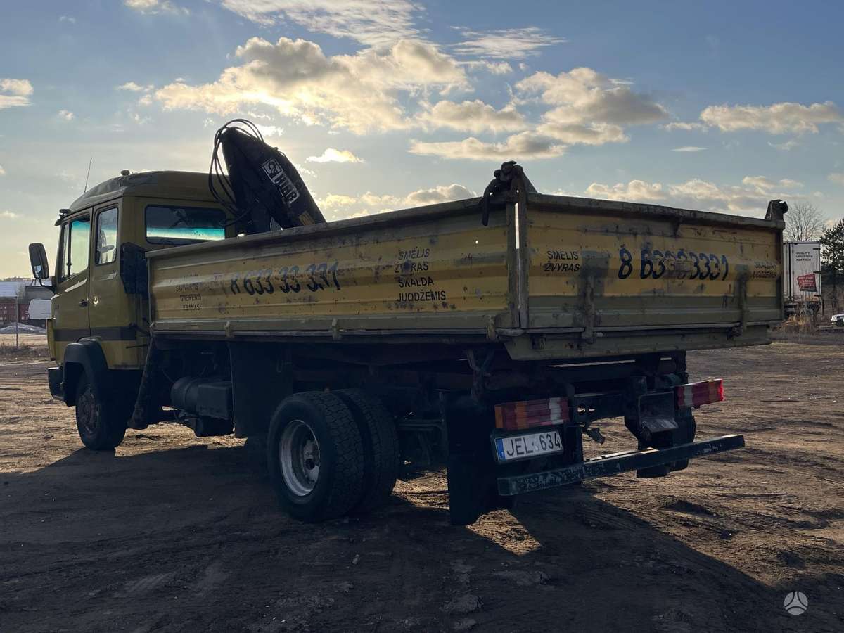 Mercedes-Benz 817, dumpers with crane