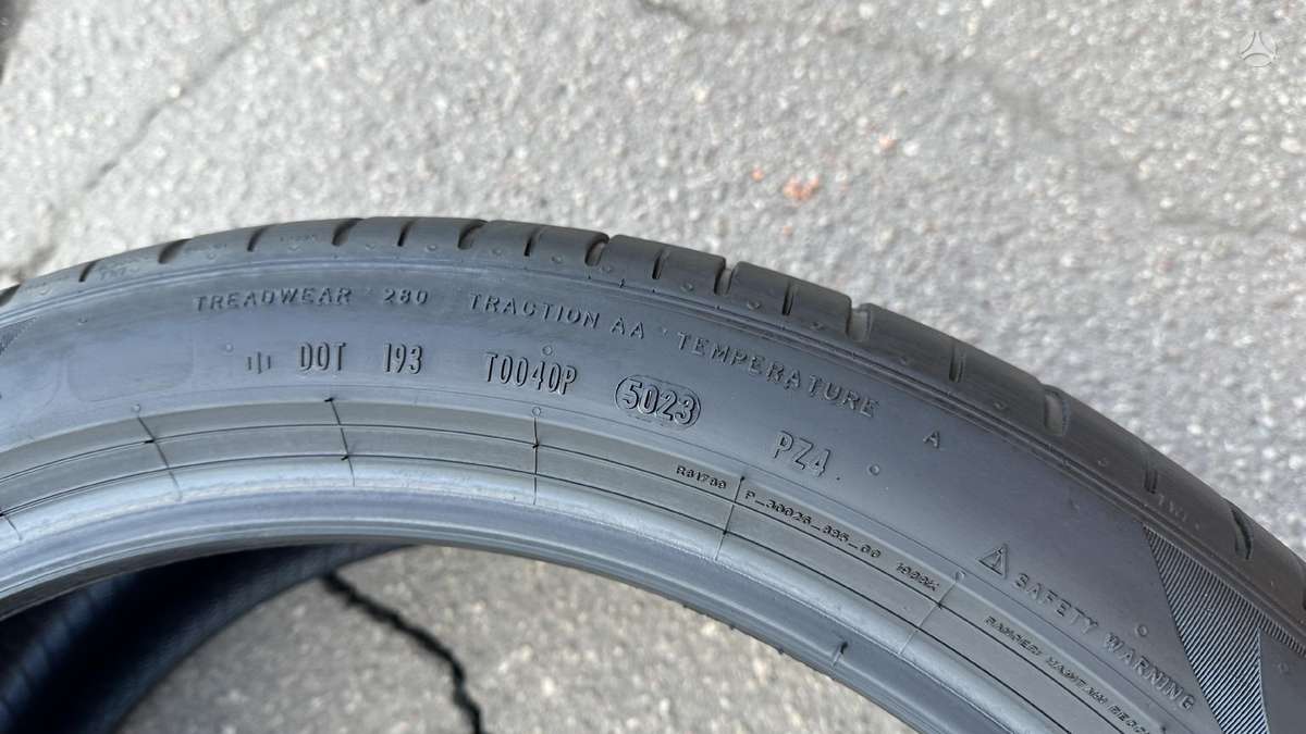 Pirelli PZero, vasaras 245/40 R20