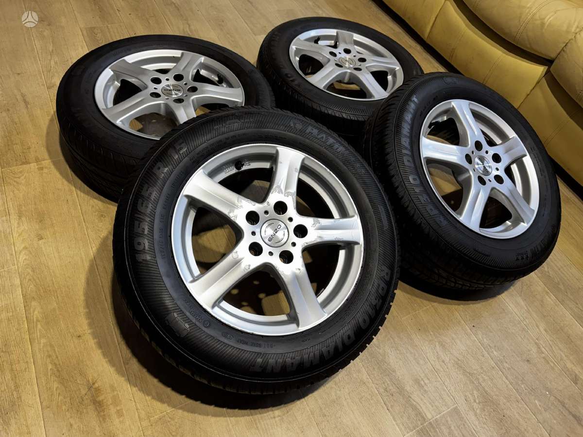 Enzo Su padangomis, light alloy, R15