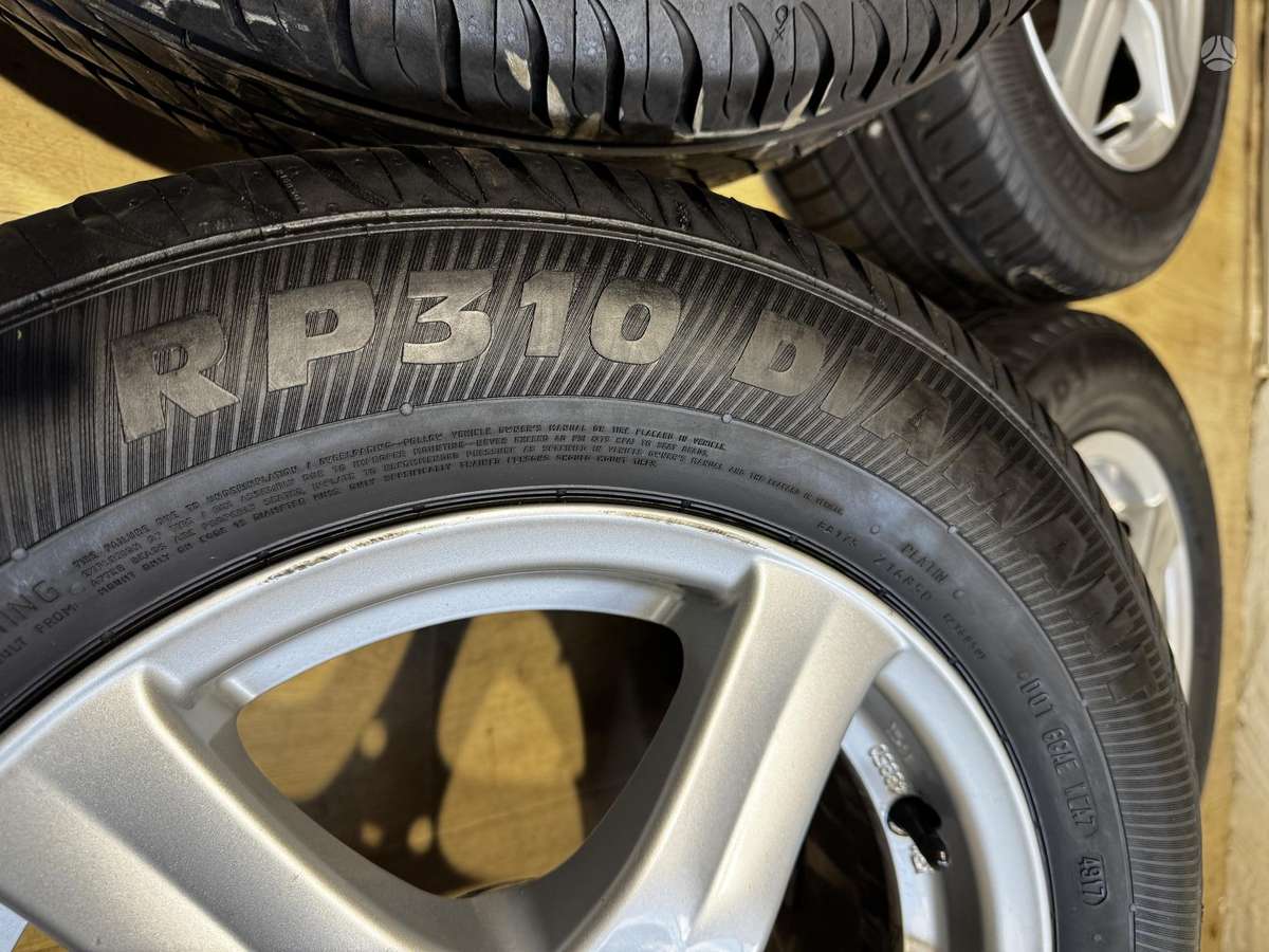 Enzo Su padangomis, light alloy, R15