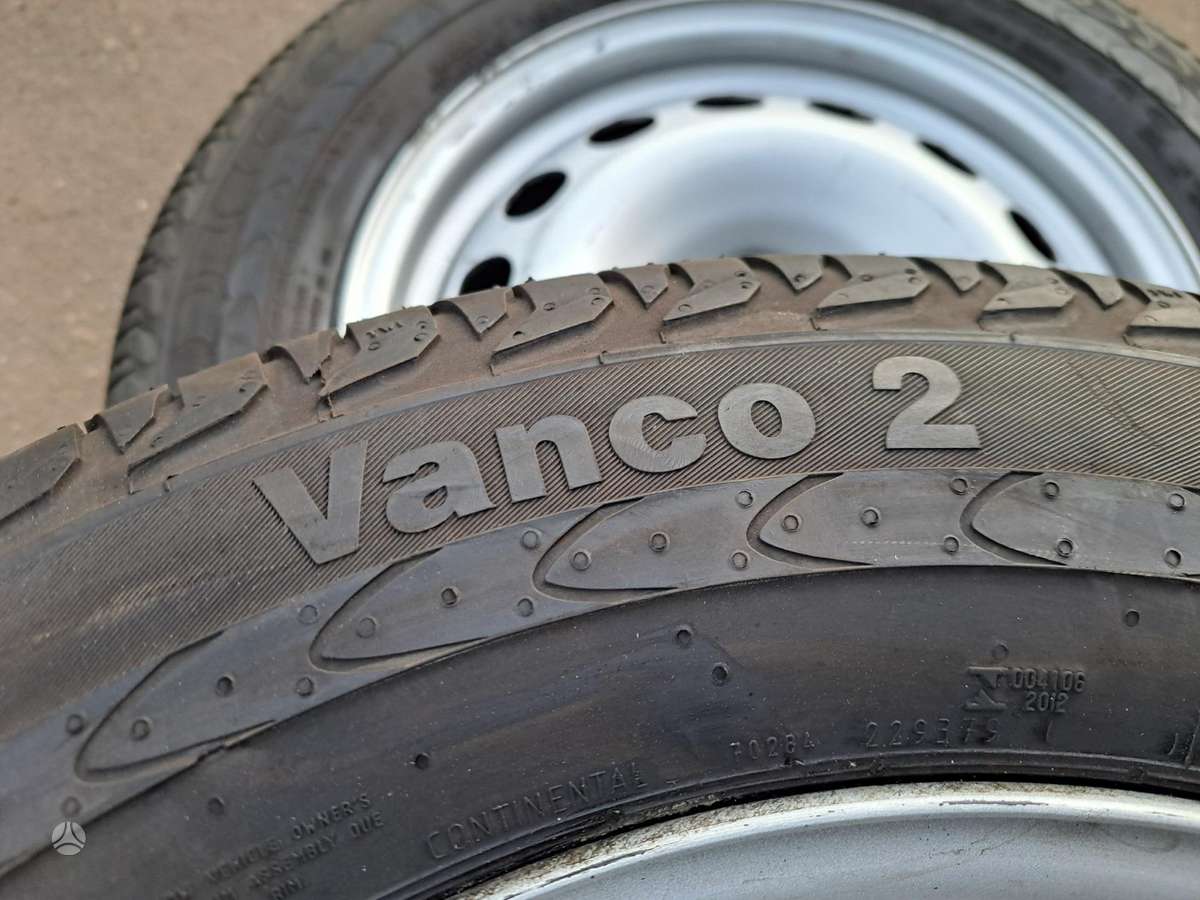 Continental Vanco2 2017-18' 9mm., summer 215/65 R16