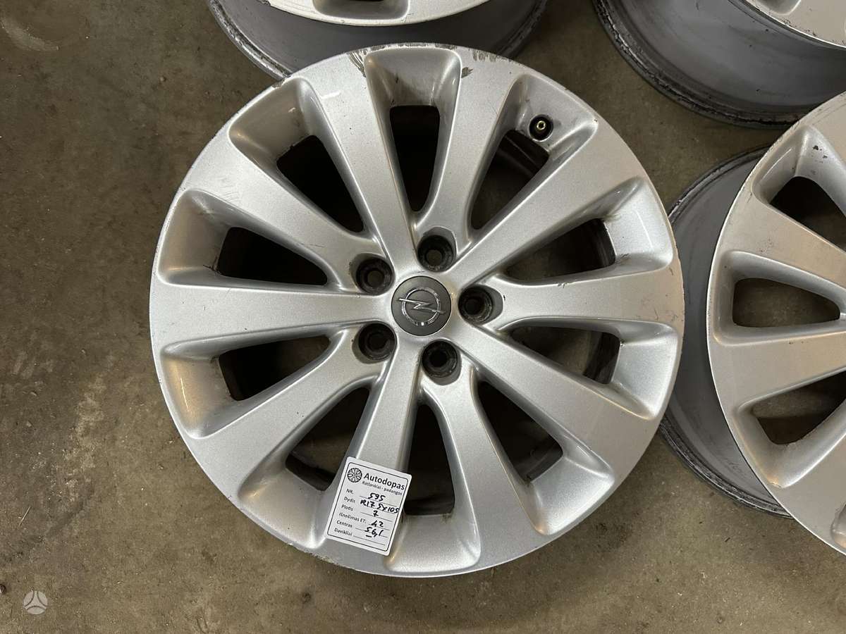 Opel, vieglmetāla, R17