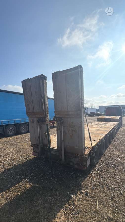 Goldhofer LowBed 5 axles Hydrolic, platformas