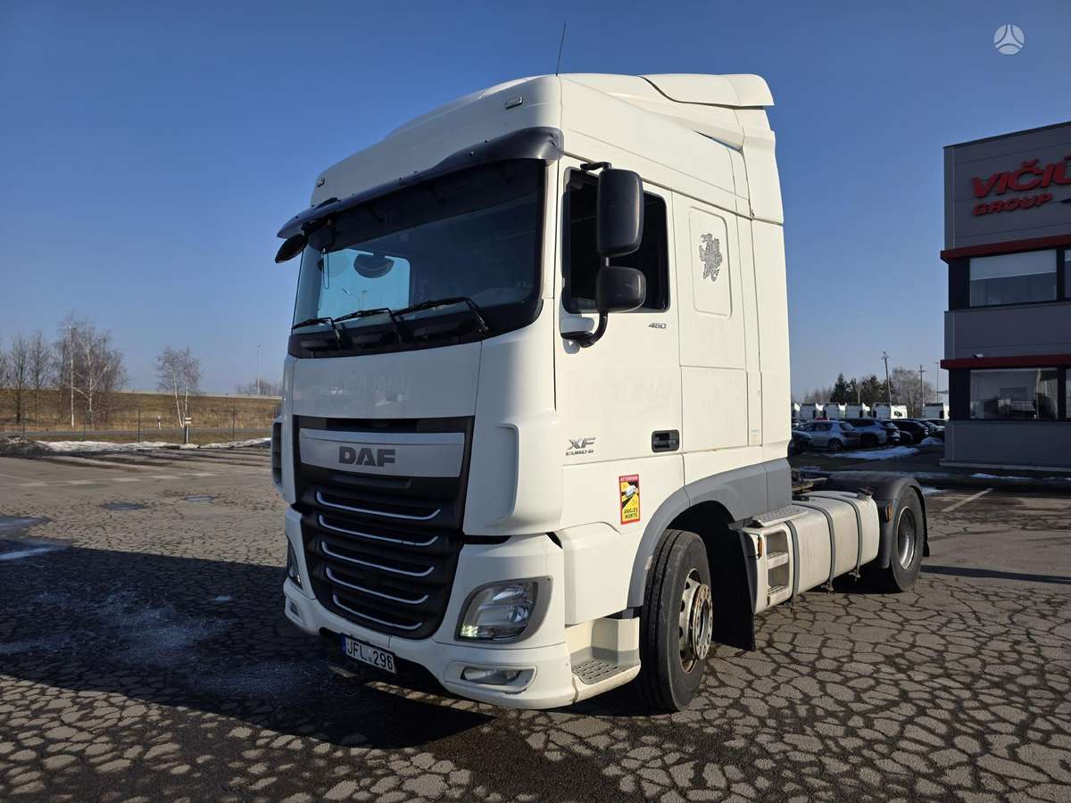 DAF XF460FT  Tacho G2V2, double sleeper
