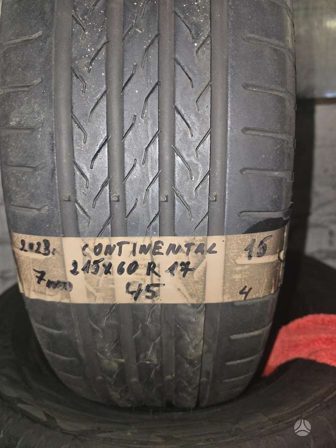 Continental, summer 215/60 R17