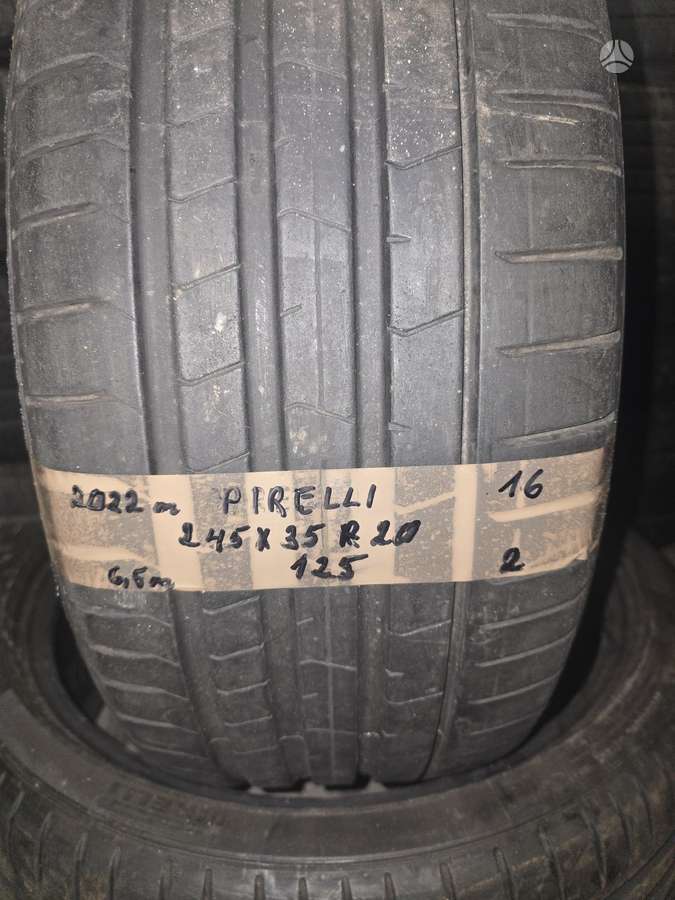 Pirelli, летние 245/35 R20
