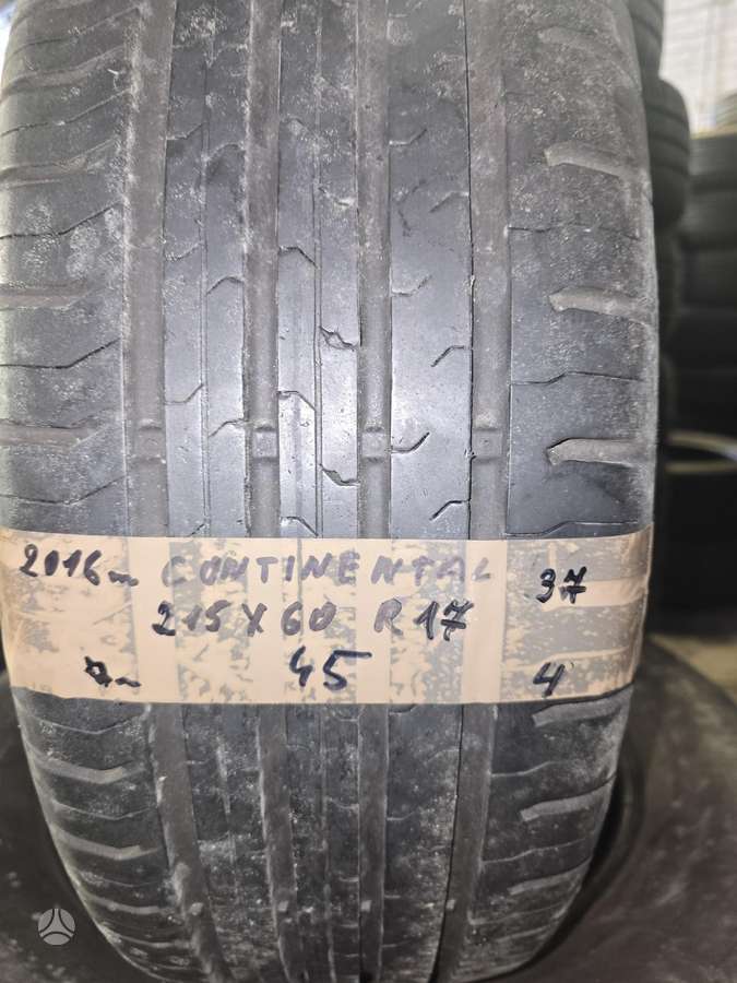 Continental, summer 215/60 R17