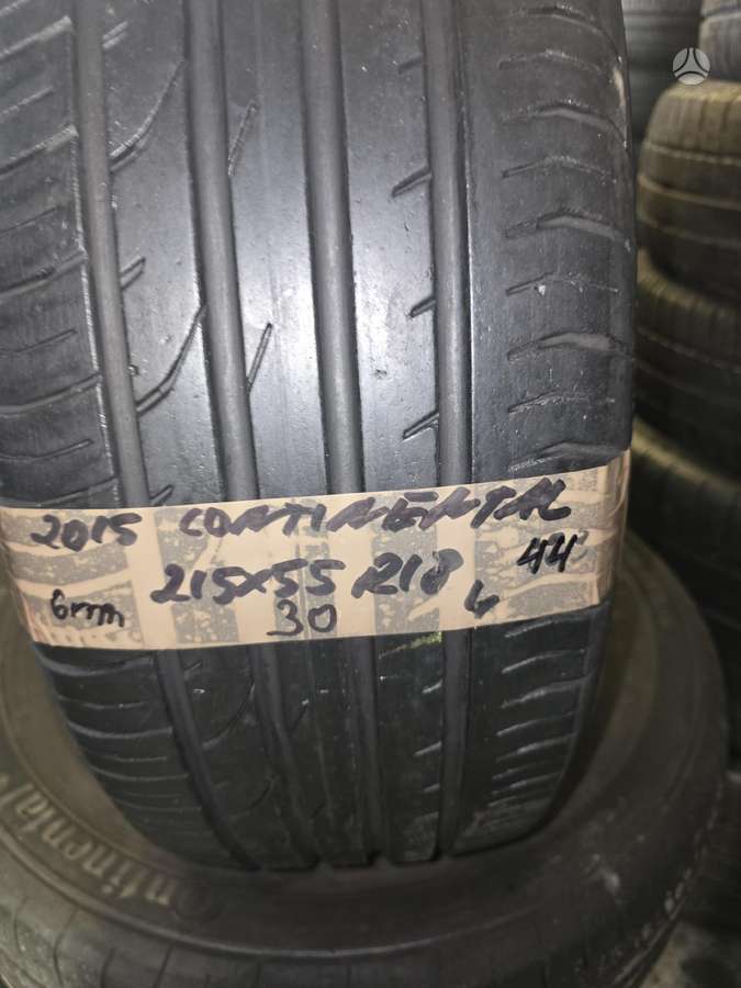 Continental, summer 215/55 R18