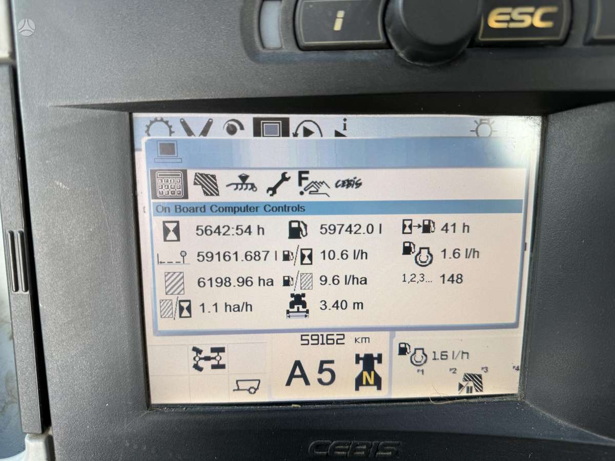 Claas ARION 640 CEBIS, тракторы