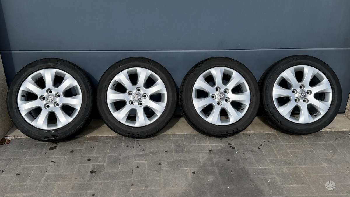 Opel, light alloy, R17
