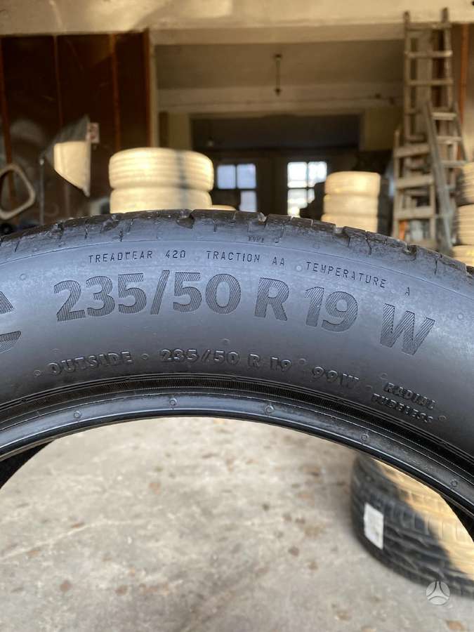 Continental, summer 235/50 R19