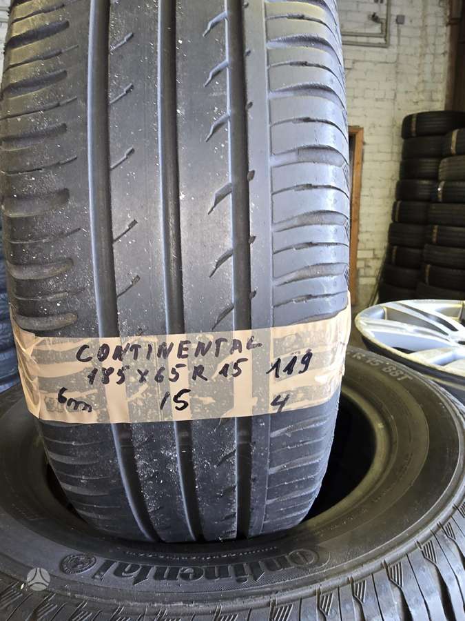 Continental, летние 185/65 R15