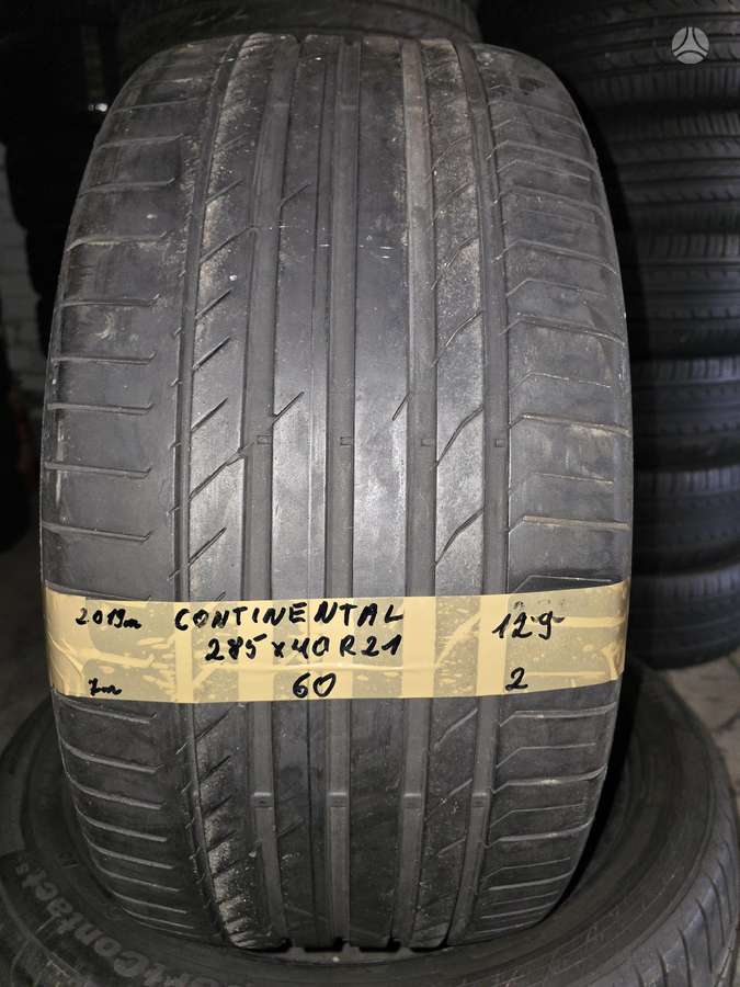 Continental, летние 285/40 R21