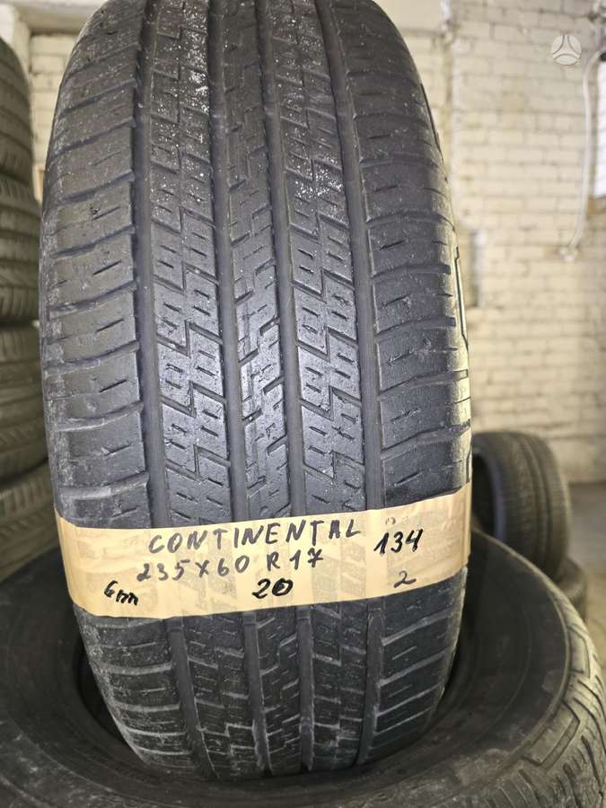 Continental, summer 235/60 R17