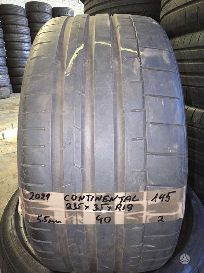 Continental, летние 235/35 R19