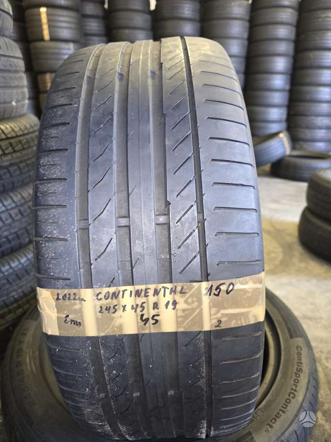 Continental, летние 245/45 R19