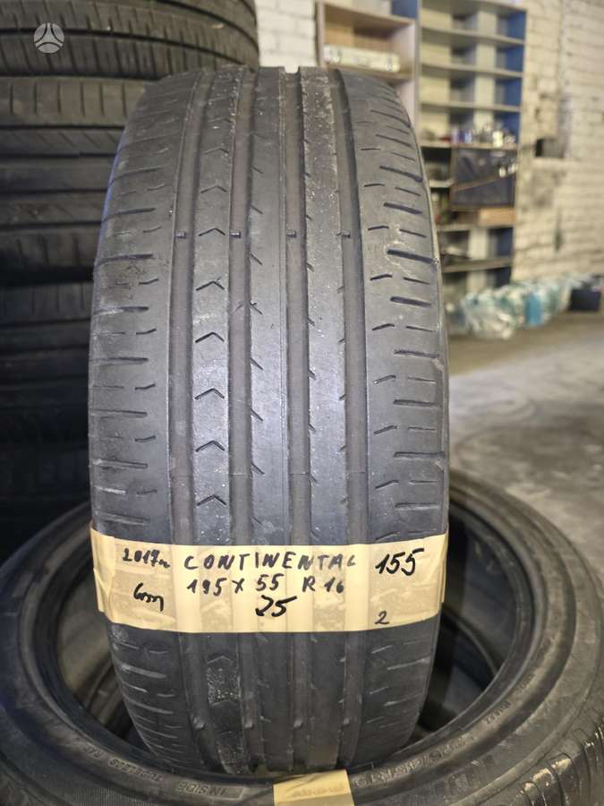 Continental, летние 195/55 R16