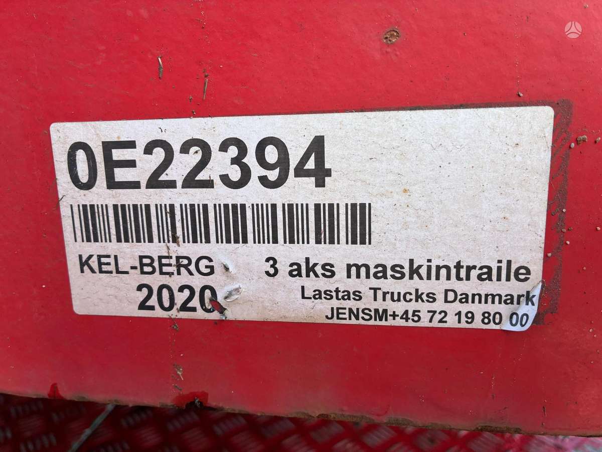 Kel-Berg Tralas, custom trailer / semi-trailer