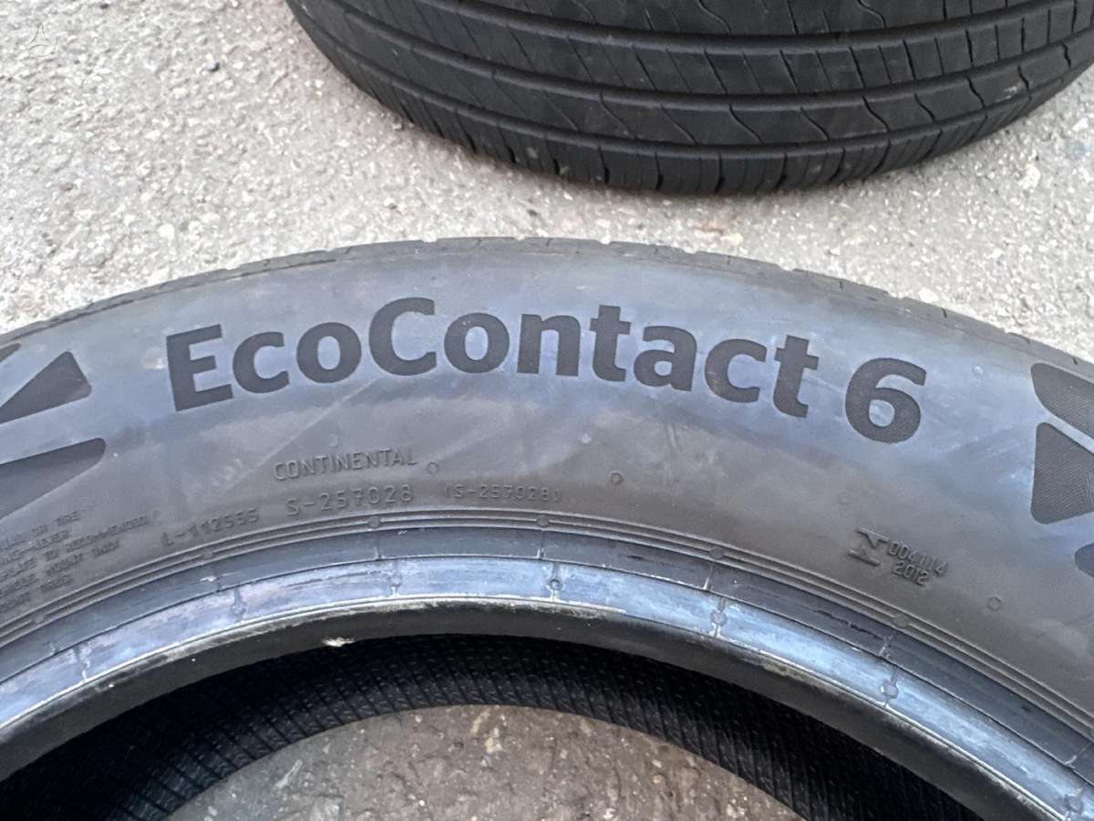 Continental Eco Contact 6, summer 185/65 R15