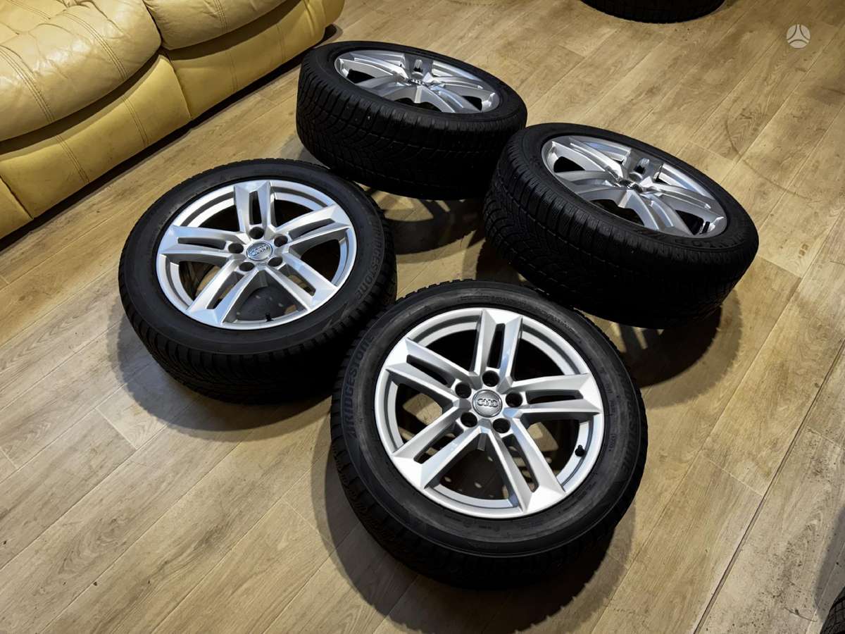 Audi A4 B9 su padangomis, lengvojo lydinio, R17
