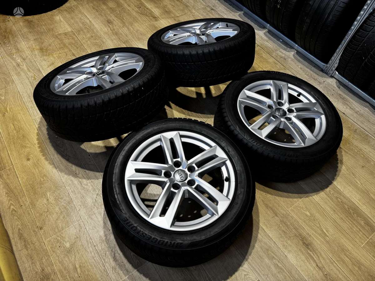 Audi A4 B9 su padangomis, lengvojo lydinio, R17