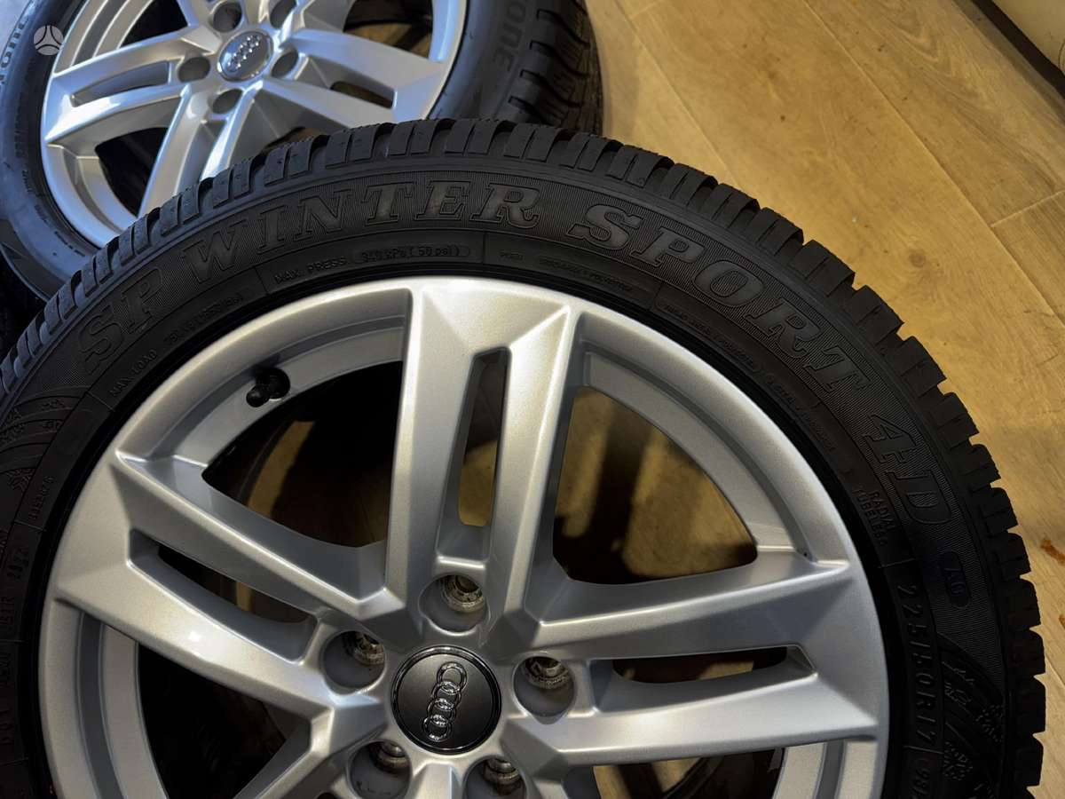 Audi A4 B9 su padangomis, lengvojo lydinio, R17