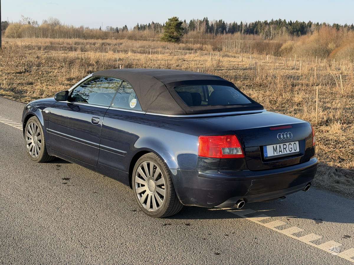 Audi A4, 1.8 l., convertible