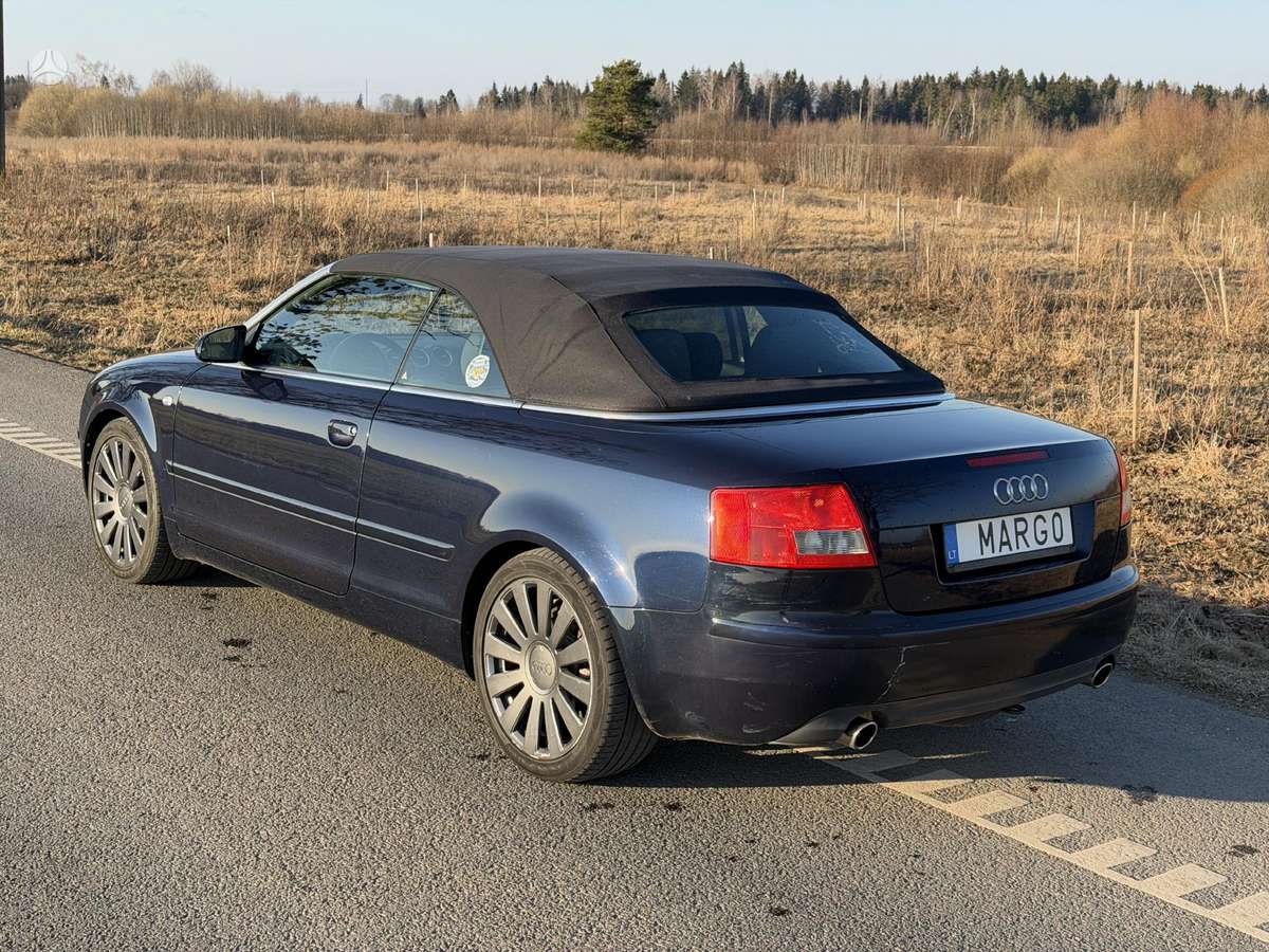 Audi A4, 1.8 l., Кабриолет