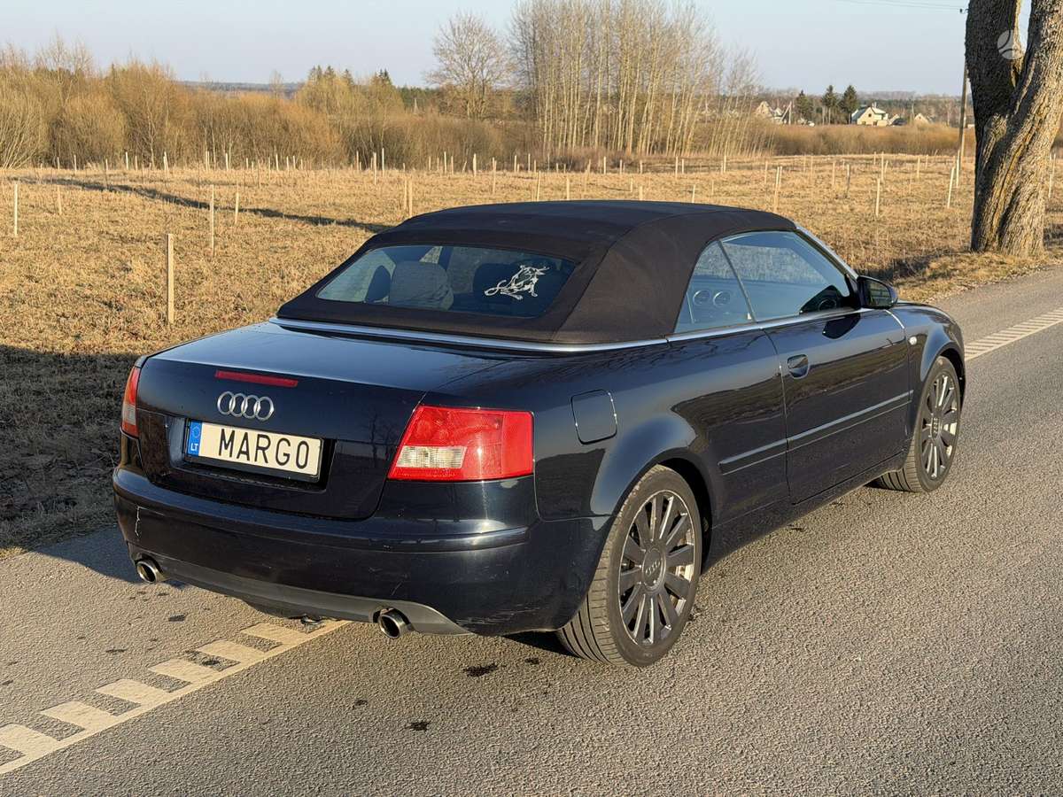 Audi A4, 1.8 l., convertible
