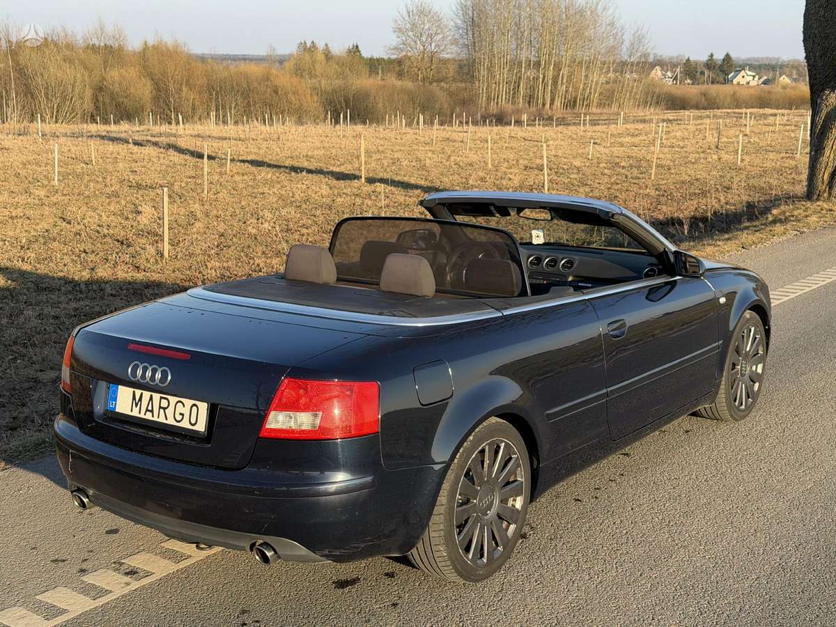 Audi A4, 1.8 l., convertible