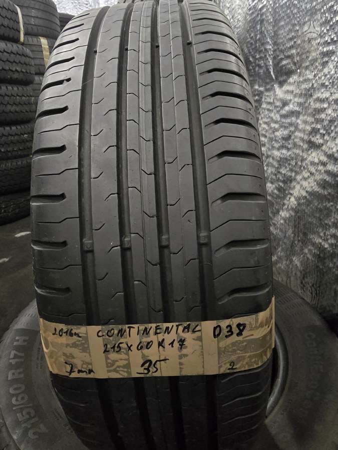 Continental, vasarinės 215/60 R17