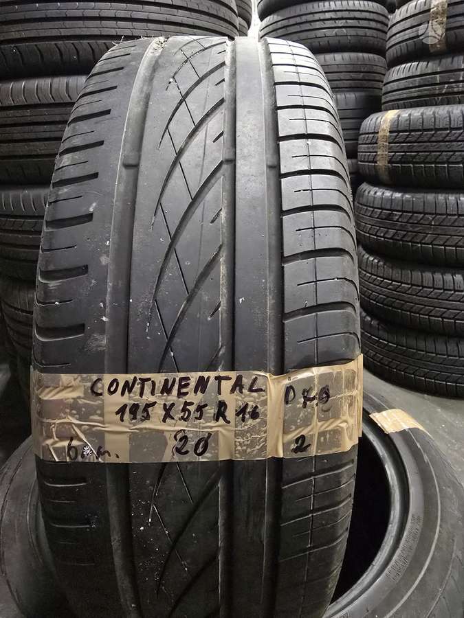 Continental, summer 195/55 R16