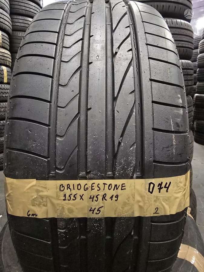 Bridgestone, летние 255/45 R19