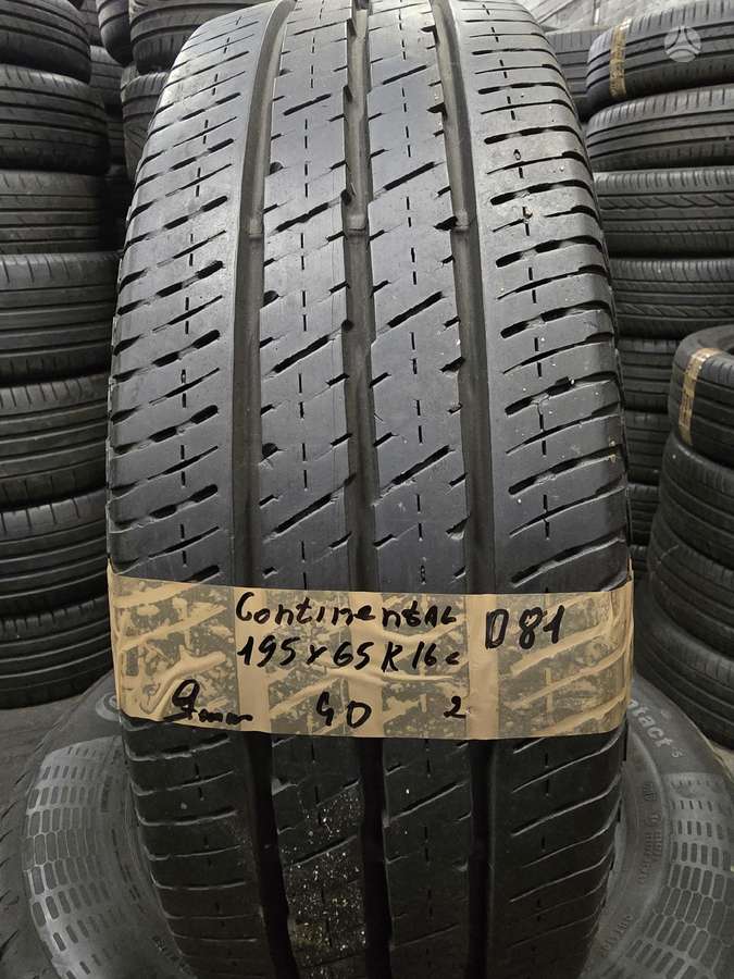 Continental, vasarinės 195/65 R16