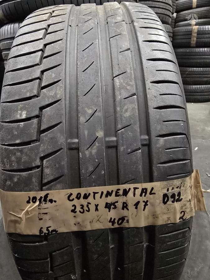 Continental, vasarinės 235/45 R17