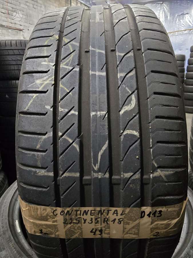 Continental, vasarinės 225/35 R18