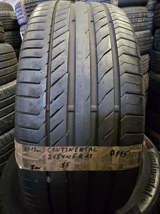 Continental, летние 255/45 R19